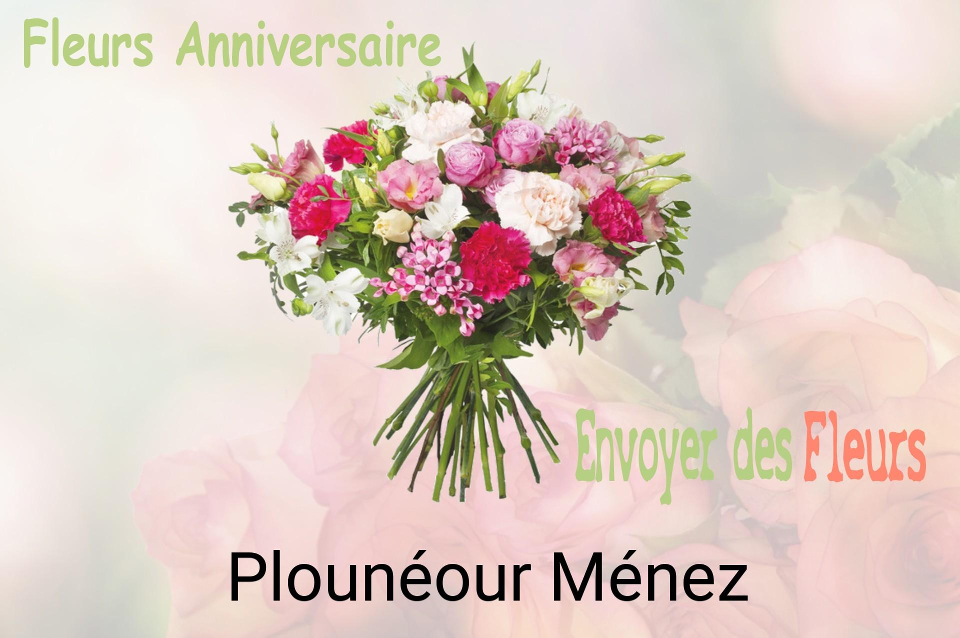 Bouquet de fleurs d’anniversaire livré à Plounéour-Ménez