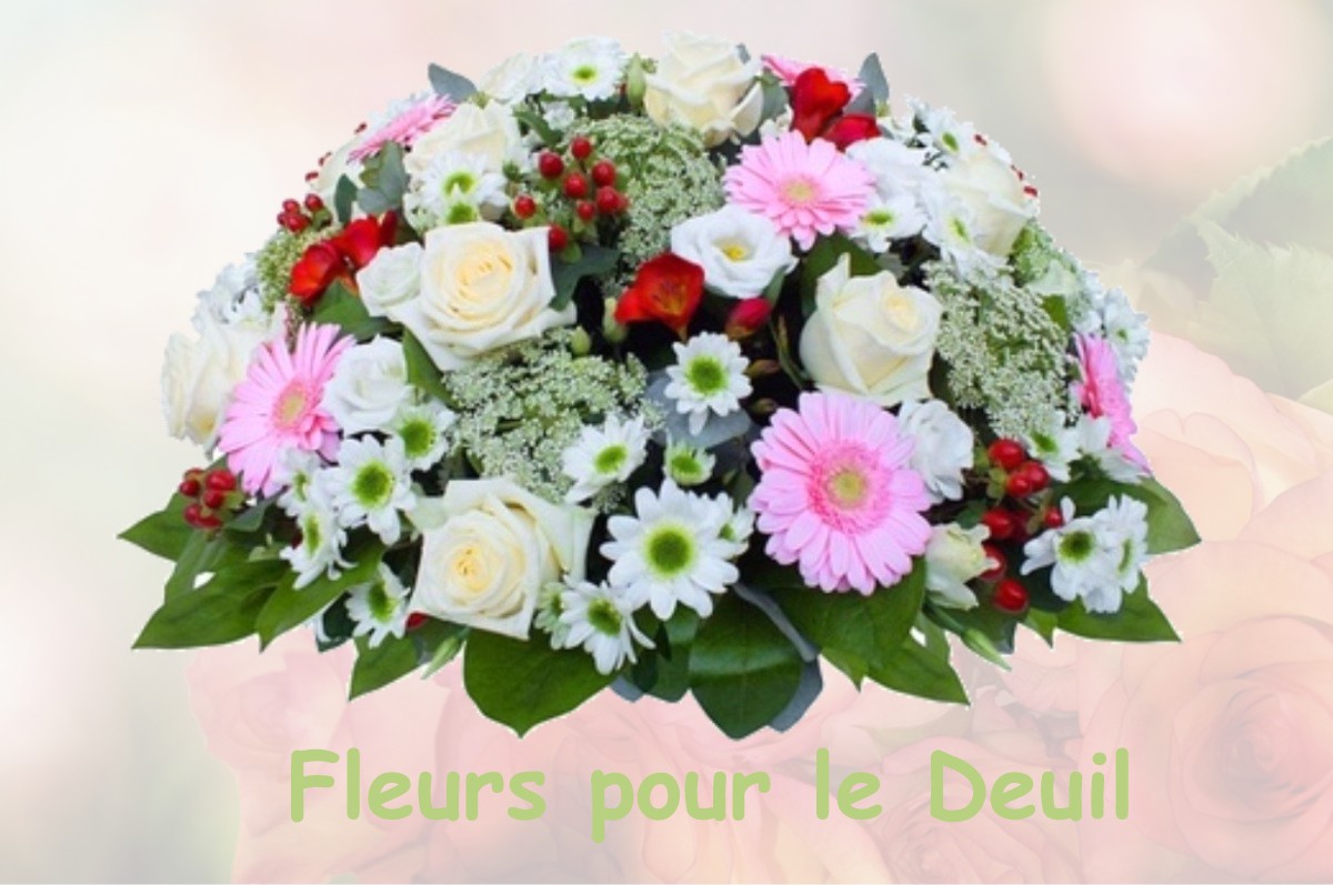 fleurs deuil PLOUNEOUR-MENEZ